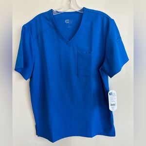 Koi Cureology Royal Blue Scrub Top
